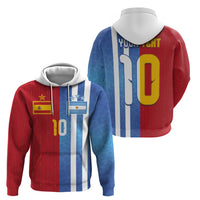 Custom Argentina and Spain Football Mashup Hoodie Final 2026
