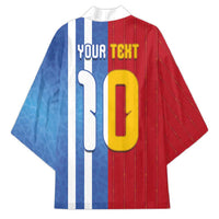 Custom Argentina and Spain Football Mashup Kimono Final 2026