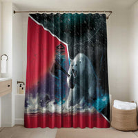 Greenland Bathroom Set Polar Bear Warrior Fight for Kalaallit Nunaat