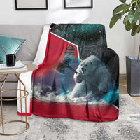 Greenland Blanket Polar Bear Warrior Fight for Kalaallit Nunaat