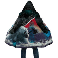 Personalized Greenland Cloak Polar Bear Warrior Fight for Kalaallit Nunaat