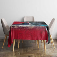 Greenland Tablecloth Polar Bear Warrior Fight for Kalaallit Nunaat