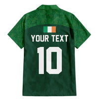 Custom Ireland Rugby Go Shamrocks Family Matching Mermaid Dress and Hawaiian Shirt - Wonder Print Shop