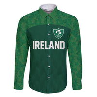 Custom Ireland Rugby Go Shamrocks Family Matching Tank Maxi Dress and Hawaiian Shirt - Wonder Print Shop