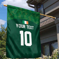 Custom Ireland Rugby Go Shamrocks Garden Flag - Wonder Print Shop