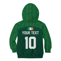 Custom Ireland Rugby Go Shamrocks Kid Hoodie - Wonder Print Shop
