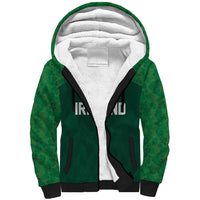 Custom Ireland Rugby Go Shamrocks Sherpa Hoodie - Wonder Print Shop
