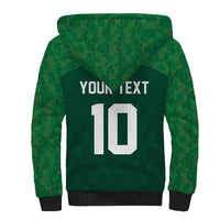 Custom Ireland Rugby Go Shamrocks Sherpa Hoodie - Wonder Print Shop
