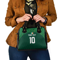 Custom Ireland Rugby Go Shamrocks Shoulder Handbag