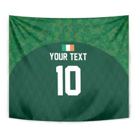 Custom Ireland Rugby Go Shamrocks Tapestry - Wonder Print Shop