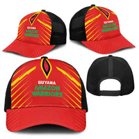 Guyana Cricket Amazon Warriors Baseball Net Cap Green Red Gold Glory - Wonder Print Shop
