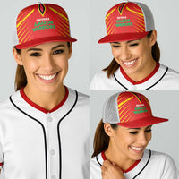 Guyana Cricket Amazon Warriors Baseball Net Cap Green Red Gold Glory - Wonder Print Shop