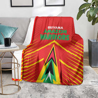 Guyana Cricket Amazon Warriors Blanket Green Red Gold Glory - Wonder Print Shop