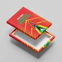 Guyana Cricket Amazon Warriors Canvas Wall Art Green Red Gold Glory - Wonder Print Shop
