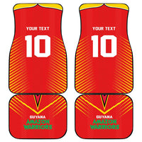Guyana Cricket Amazon Warriors Car Mats Green Red Gold Glory - Wonder Print Shop