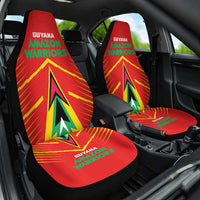 Guyana Cricket Amazon Warriors Car Seat Cover Green Red Gold Glory - Wonder Print Shop