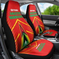 Guyana Cricket Amazon Warriors Car Seat Cover Green Red Gold Glory - Wonder Print Shop