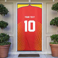 Guyana Cricket Amazon Warriors Door Cover Green Red Gold Glory - Wonder Print Shop