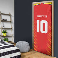 Guyana Cricket Amazon Warriors Door Cover Green Red Gold Glory - Wonder Print Shop