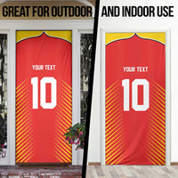 Guyana Cricket Amazon Warriors Door Cover Green Red Gold Glory - Wonder Print Shop