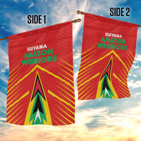 Guyana Cricket Amazon Warriors Garden Flag Green Red Gold Glory - Wonder Print Shop