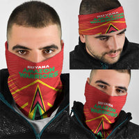 Guyana Cricket Amazon Warriors Neck Gaiter Green Red Gold Glory - Wonder Print Shop