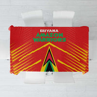 Guyana Cricket Amazon Warriors Tablecloth Green Red Gold Glory - Wonder Print Shop