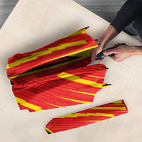 Guyana Cricket Amazon Warriors Umbrella Green Red Gold Glory - Wonder Print Shop