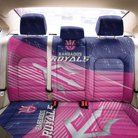 Barbados Cricket Royals Back Car Seat Cover Sporty Style with Trident Symbol - Wonder Print Shop