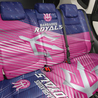 Barbados Cricket Royals Back Car Seat Cover Sporty Style with Trident Symbol - Wonder Print Shop