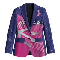 Custom Barbados Cricket Royals Blazer Sporty Style with Trident Symbol - Wonder Print Shop