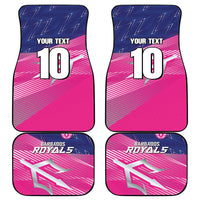 Barbados Cricket Royals Car Mats Sporty Style with Trident Symbol - Wonder Print Shop