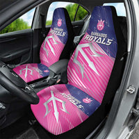Barbados Cricket Royals Car Seat Cover Sporty Style with Trident Symbol - Wonder Print Shop