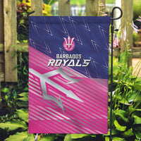 Barbados Cricket Royals Garden Flag Sporty Style with Trident Symbol - Wonder Print Shop