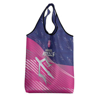 Barbados Cricket Royals Grocery Bag Sporty Style with Trident Symbol - Wonder Print Shop