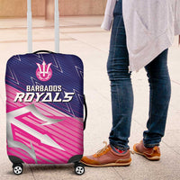 Barbados Cricket Royals Luggage Cover Sporty Style with Trident Symbol - Wonder Print Shop