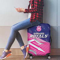 Barbados Cricket Royals Luggage Cover Sporty Style with Trident Symbol - Wonder Print Shop