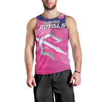Custom Barbados Cricket Royals Men Tank Top Sporty Style with Trident Symbol - Wonder Print Shop