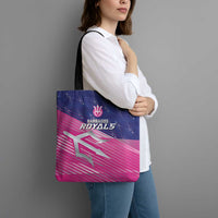Barbados Cricket Royals Tote Bag Sporty Style with Trident Symbol - Wonder Print Shop