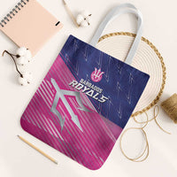 Barbados Cricket Royals Tote Bag Sporty Style with Trident Symbol - Wonder Print Shop