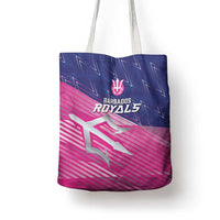 Barbados Cricket Royals Tote Bag Sporty Style with Trident Symbol - Wonder Print Shop