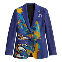 Custom Saint Lucia Cricket Kings Blazer Power Lions of Caribbean - Wonder Print Shop