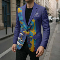 Custom Saint Lucia Cricket Kings Blazer Power Lions of Caribbean - Wonder Print Shop