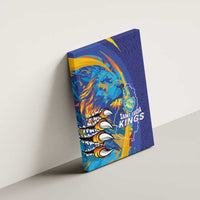 Saint Lucia Cricket Kings Canvas Wall Art Power Lions of Caribbean - Wonder Print Shop