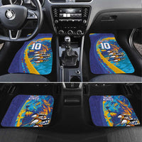 Saint Lucia Cricket Kings Car Mats Power Lions of Caribbean - Wonder Print Shop