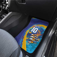 Saint Lucia Cricket Kings Car Mats Power Lions of Caribbean - Wonder Print Shop