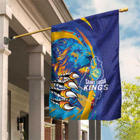 Saint Lucia Cricket Kings Garden Flag Power Lions of Caribbean - Wonder Print Shop