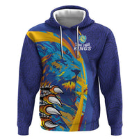 Custom Saint Lucia Cricket Kings Hoodie Power Lions of Caribbean - Wonder Print Shop
