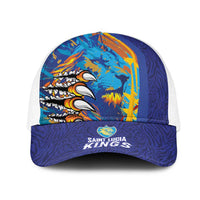 Saint Lucia Cricket Kings Mesh Trucker Cap Power Lions of Caribbean - Wonder Print Shop