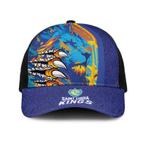 Saint Lucia Cricket Kings Mesh Trucker Cap Power Lions of Caribbean - Wonder Print Shop